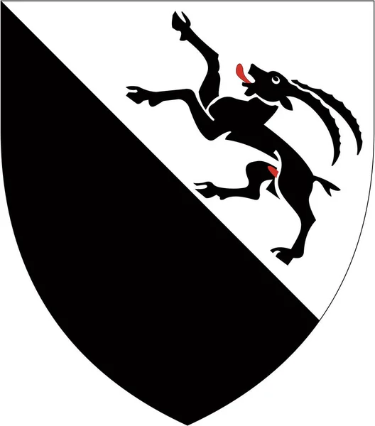 Wappen Der Stadt Avers Schweiz — Stockfoto