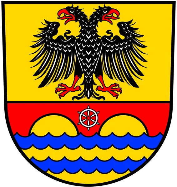 Escudo Armas Comuna Musch Alemania —  Fotos de Stock