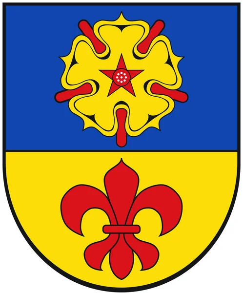 ケベラーの町の紋章 ドイツ — ストック写真