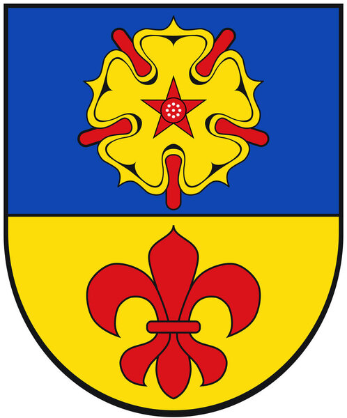 Wappen Der Stadt Kevelaer Deutschland — Stockfoto