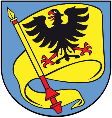 Ludwigsburg şehir arması. Almanya