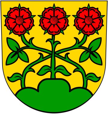 Eberdingen Komünü 'nün arması. Almanya