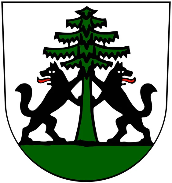 Wappen Der Stadt Moorhardt Deutschland — Stockfoto