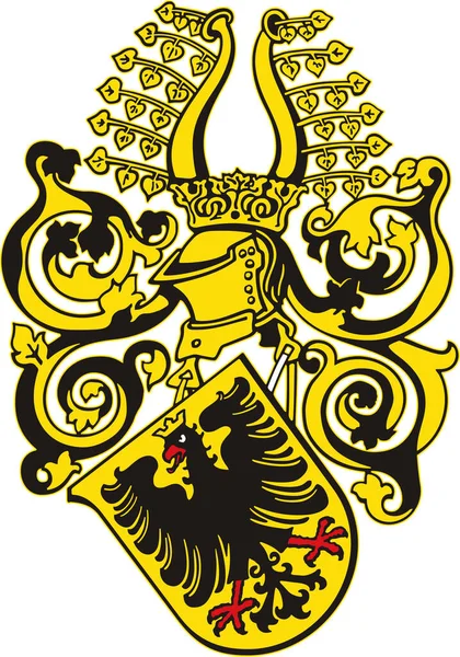 Wappen Der Stadt Nordhausen Deutschland — Stockfoto