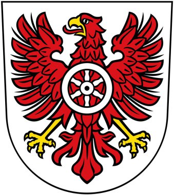 Eichsfeld bölgesinin arması. Almanya