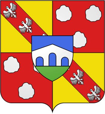 Saint-Max cemaatinin arması. Fransa