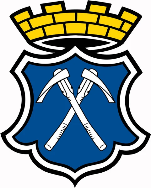 Escudo Armas Ciudad Bad Homburg Para Der Hhe Alemania — Foto de Stock