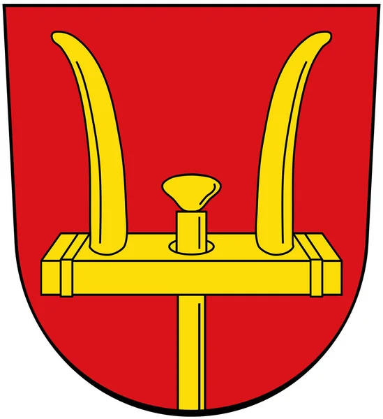 Herb Kipfenbergu Niemcy — Zdjęcie stockowe