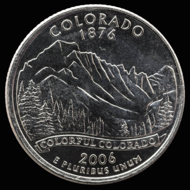 25 Amerikan senti. Eyaletler ve bölgeler. Colorado