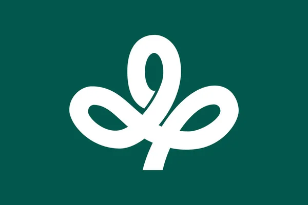 Bandiera Della Prefettura Miyagi Giappone — Foto Stock