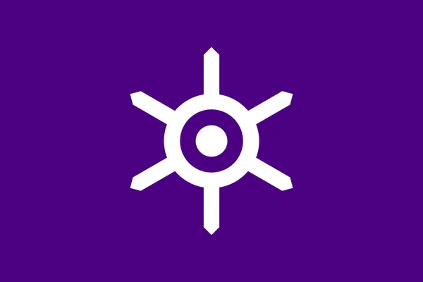 Vlag Van Prefectuur Tokio Japan — Stockfoto