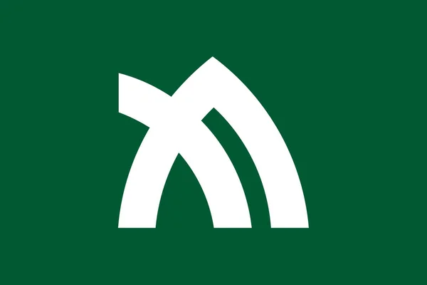 Kagawa Prefektionens Flagga Förenta Staterna — Stockfoto