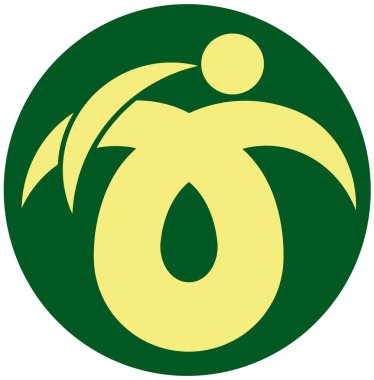 Osaka 'nın arması. Japonya