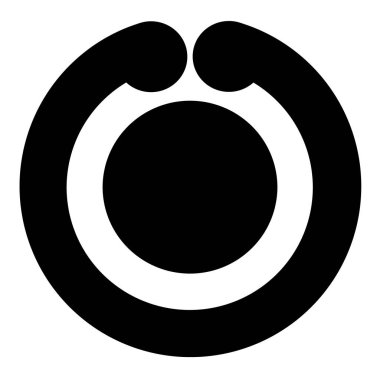 Siogama şehrinin arması. Japonya