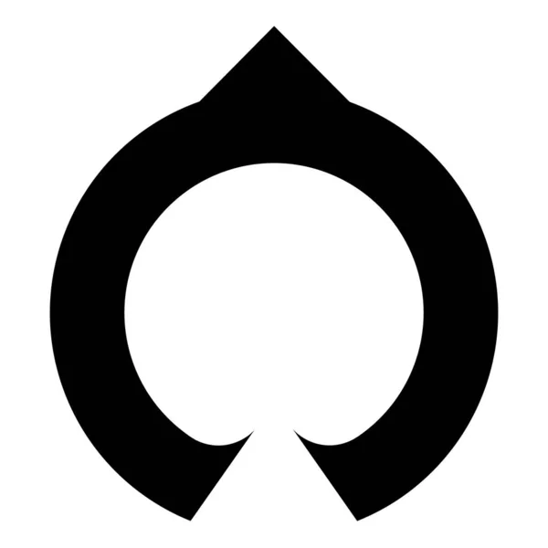 Wappen Des Dorfes Hugo Japan — Stockfoto