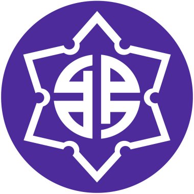 Shinjou şehrinin arması. Japonya