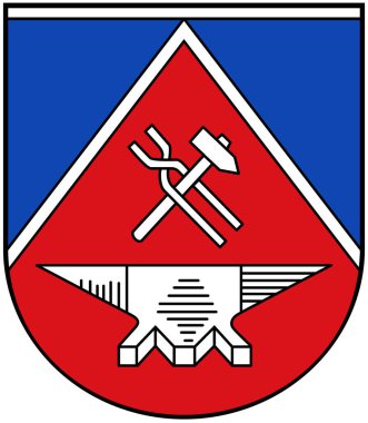 Heiligenhaus şehrinin arması. Almanya