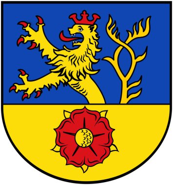 Goch şehrinin cephaneliği. Almanya