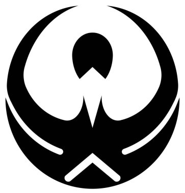 Hitatiot şehrinin arması. Japonya