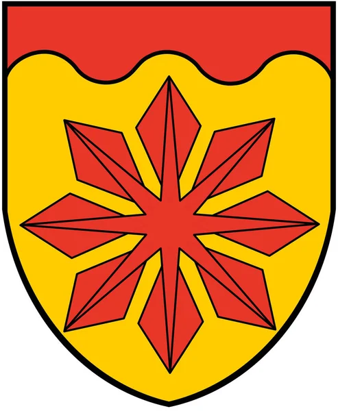 Wappen Der Stadt Merbush Deutschland — Stockfoto