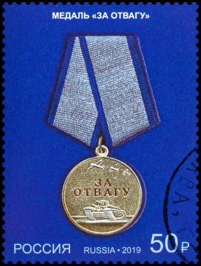 Rusya 2019 posta pulu. Onur Madalyası 