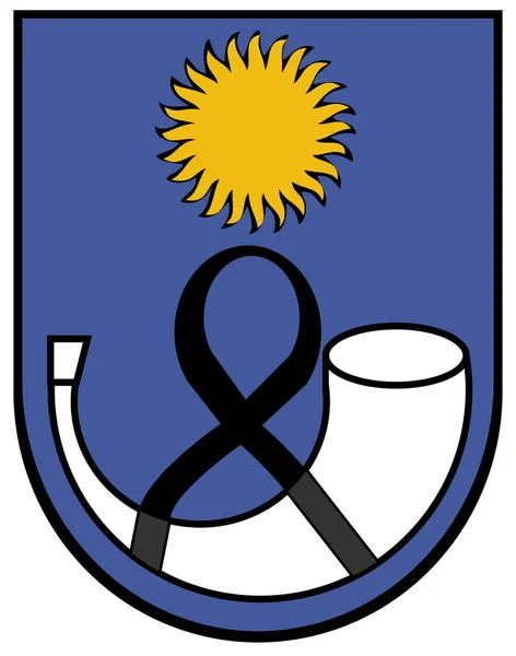 Wappen Der Gemeinde Frastanz Österreich — Stockfoto