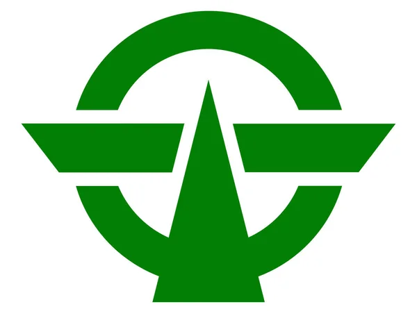 Kodaira Város Címerét Tokiói Prefektúra Japán — Stock Fotó