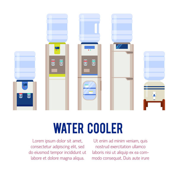 water coolers and bottles