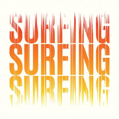 Sörf tee baskı. T-shirt tasarım grafik etiket typograph damga