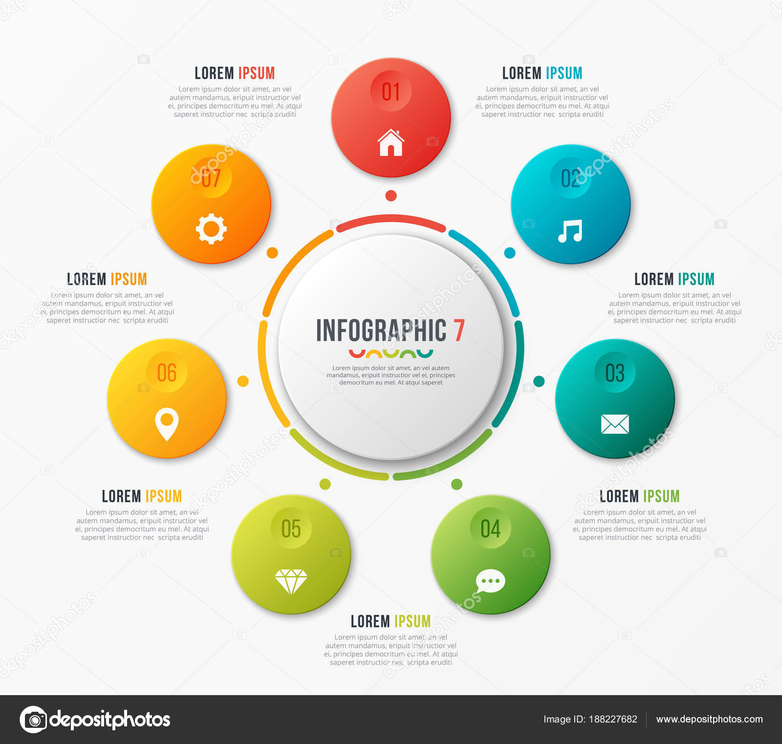 Circle Chart Template