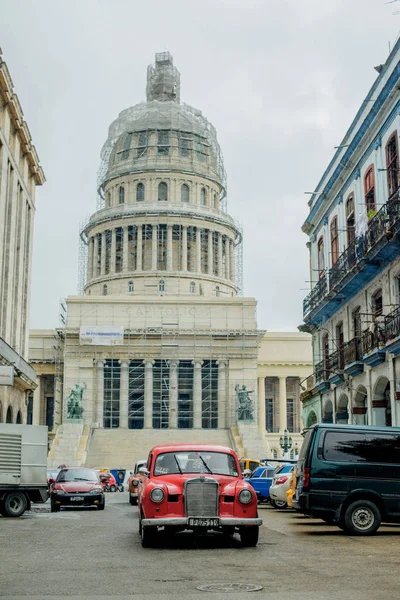 Havana Capitol'de — Stok fotoğraf