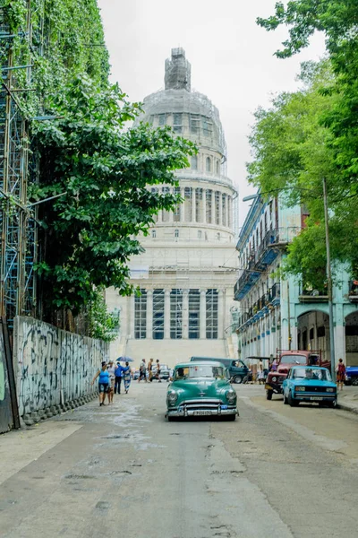 Havana Capitol'de — Stok fotoğraf