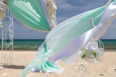 Beach düğün süslemeleri