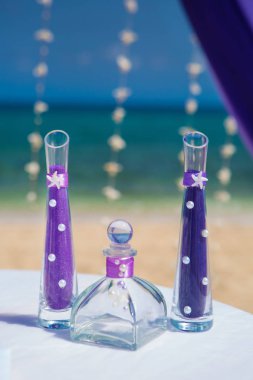 Beach düğün süslemeleri