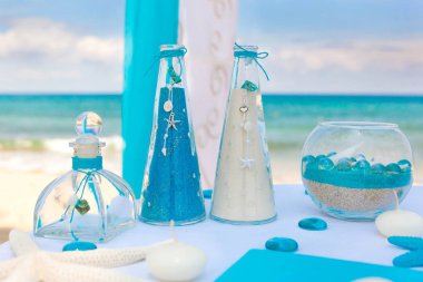 Beach düğün süslemeleri