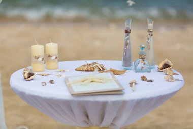 Beach düğün süslemeleri