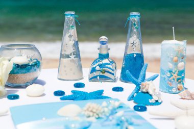 Beach düğün süslemeleri