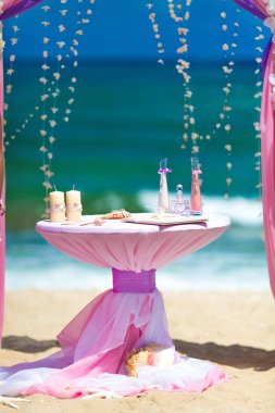 Beach düğün süslemeleri