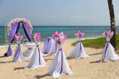 Beach düğün süslemeleri