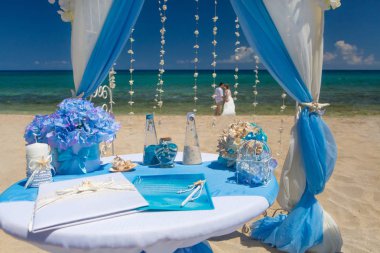 Beach düğün süslemeleri