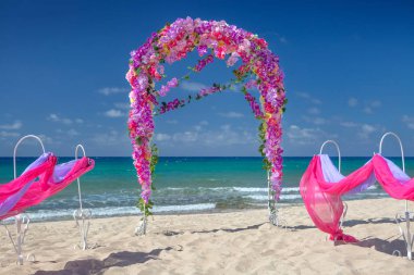 Beach düğün süslemeleri