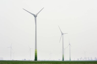Almanya 'daki rüzgar çiftliği