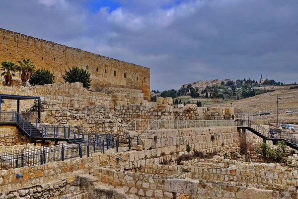Yerusalem Adalah Pusat Kehidupan Keagamaan Dan Budaya Israel Kota Dari — Stok Foto