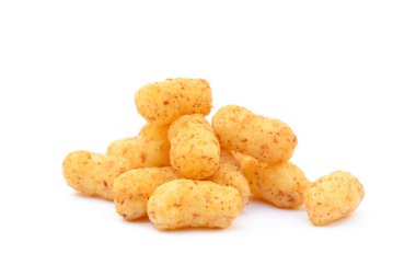 Fıstık puffs izole