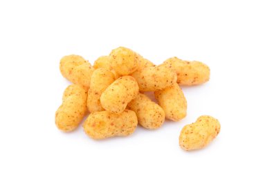 Fıstık puffs izole