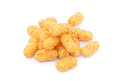  Fıstık puffs izole