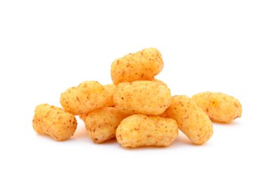  Fıstık puffs izole