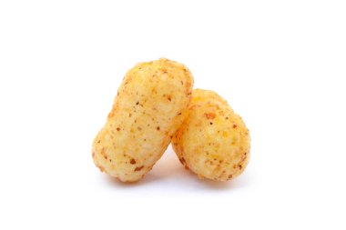 Fıstık puffs izole