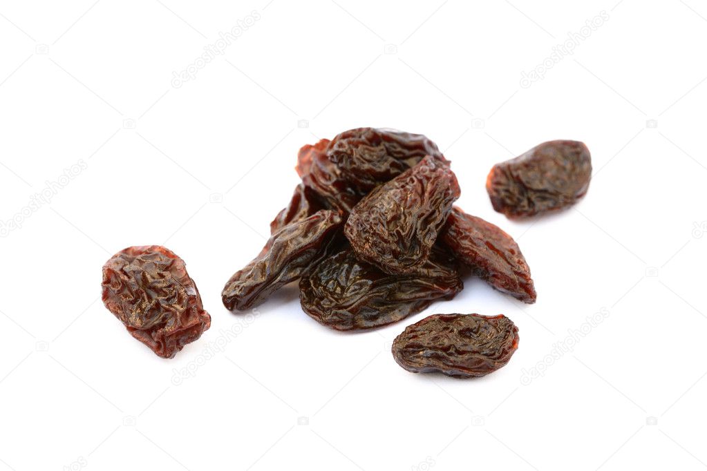 Sweet dried raisins