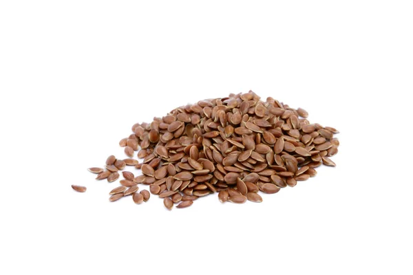 Pile of flax seed — Stock Photo, Image
